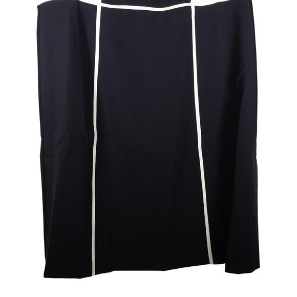 New Tuckernuck Navy and Cream Colorblock Evie Dress Size Large 2924-47 - Picture 6 of 13